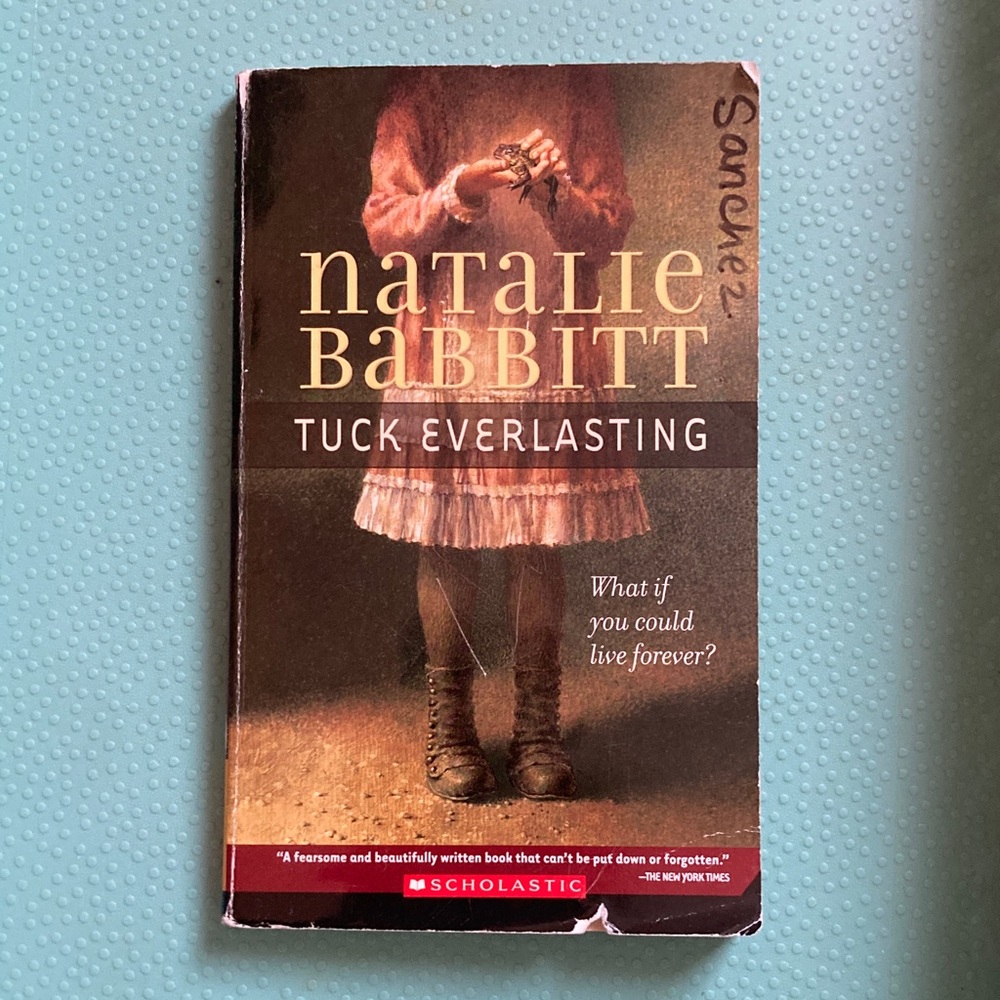 Tuck Everlasting Natalie Babbitt Scholastic Books Paperback